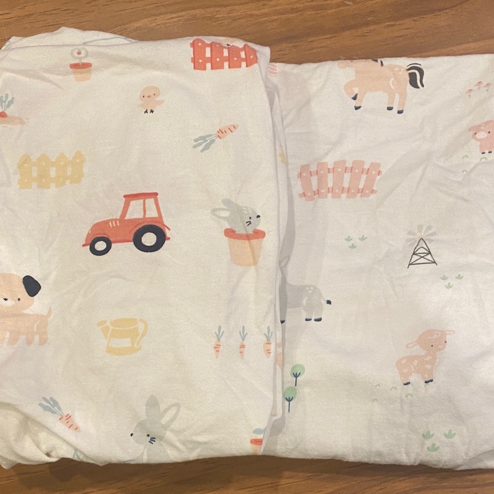 Joey + Joan Bassinet Sheets (2)